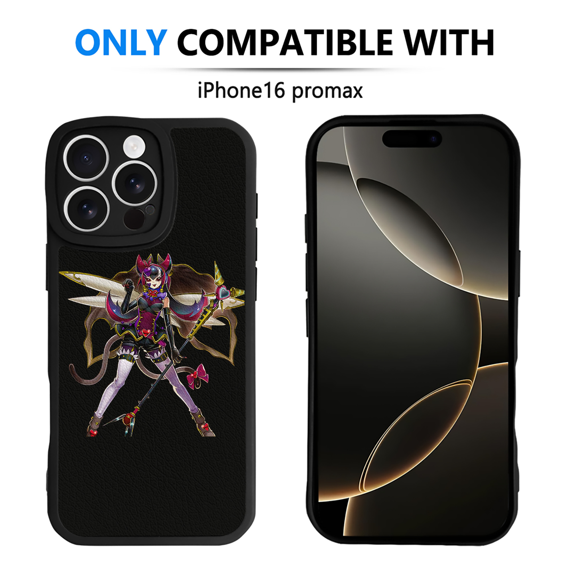（画像用） 遊☆戯☆王 Yu-Gi-Oh! 【iPhone 16シリーズ対応】シリコンスマホケース（レザー調） 材質：シリコン